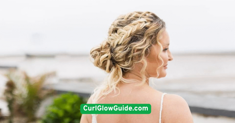 Half-Up Twist for Natural Curls