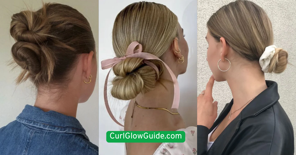 Curly Space Buns