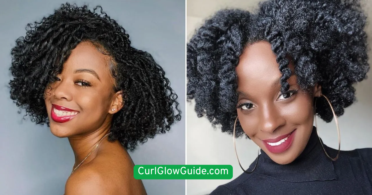  Twist-Out with Gel Finish