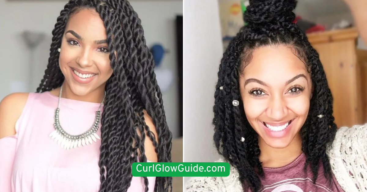  Two-Strand Twists for Next-Day Hair