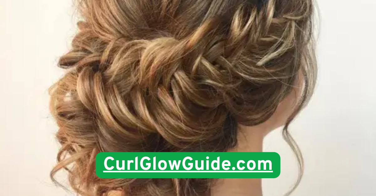 Braided Crown with Curls