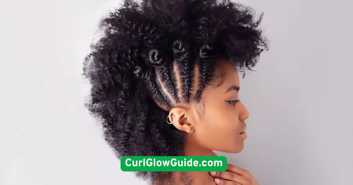 Curly Faux Hawk