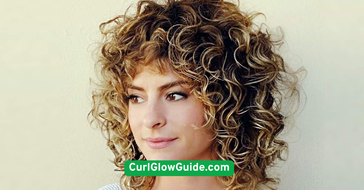 Shoulder-Length Curly Lob
