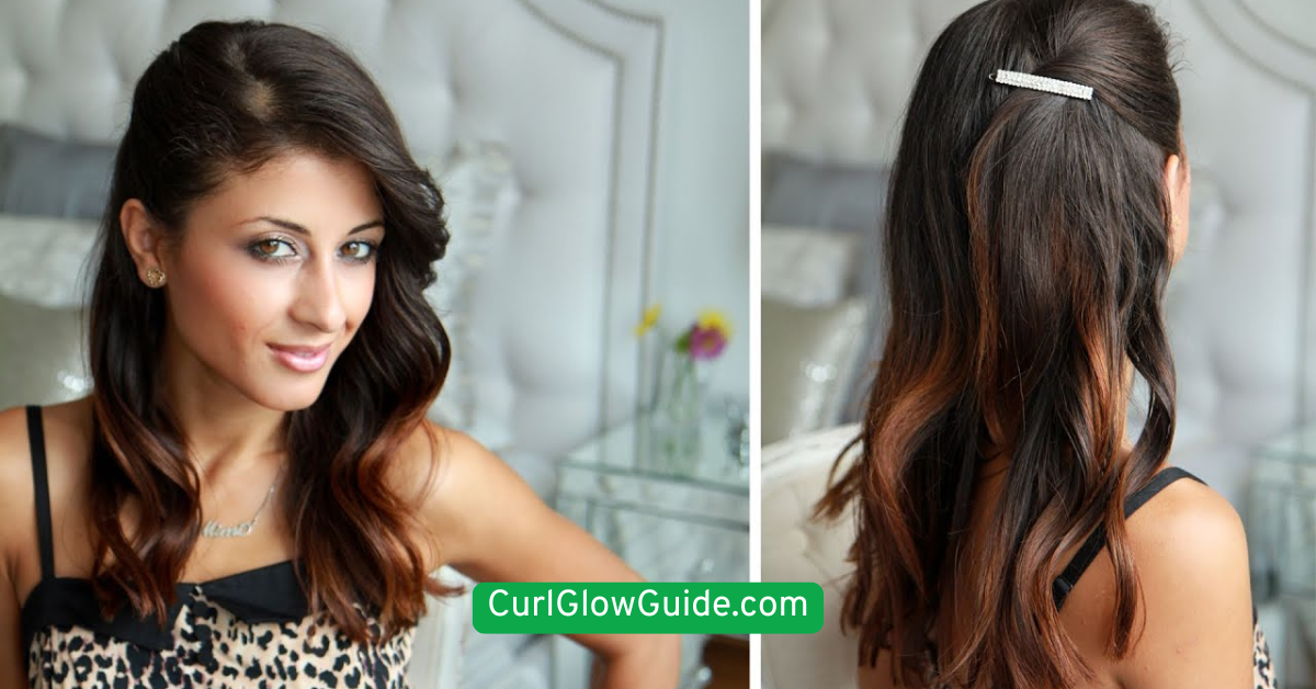  Side-Swept Curls with Clips