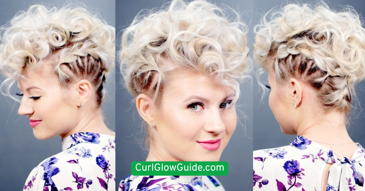Curly Faux Hawk