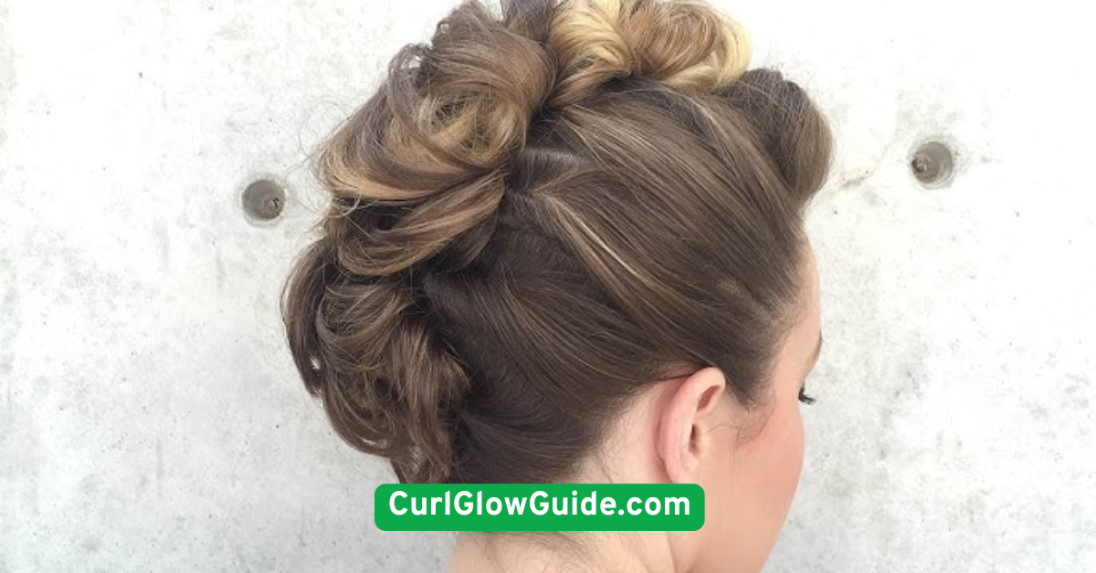  Curly Faux Hawk
