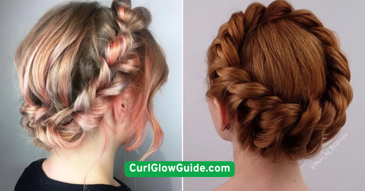 Halo Braid with Loose Ends