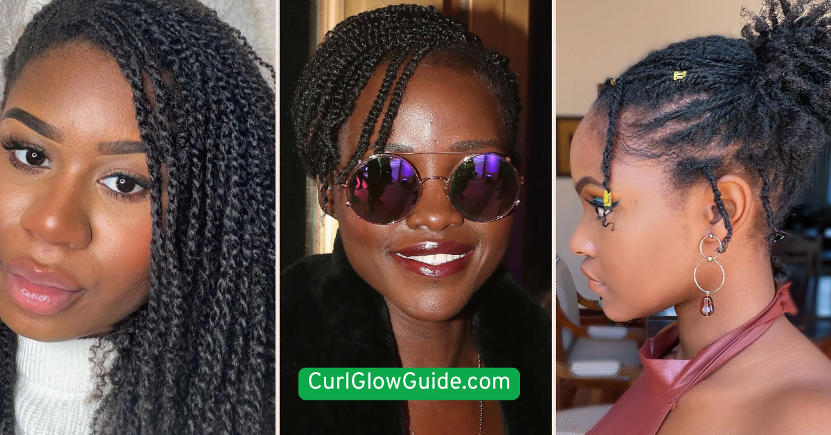  Mini Puffs with Parted Sections