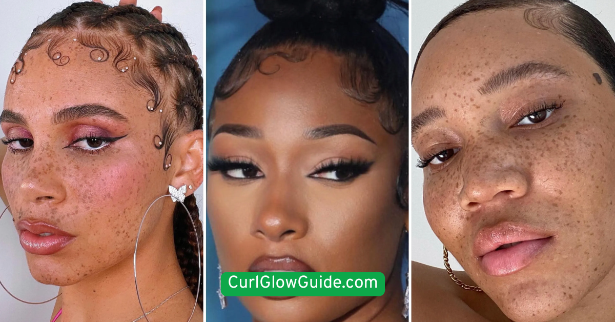 Top Knot with Laid Edges