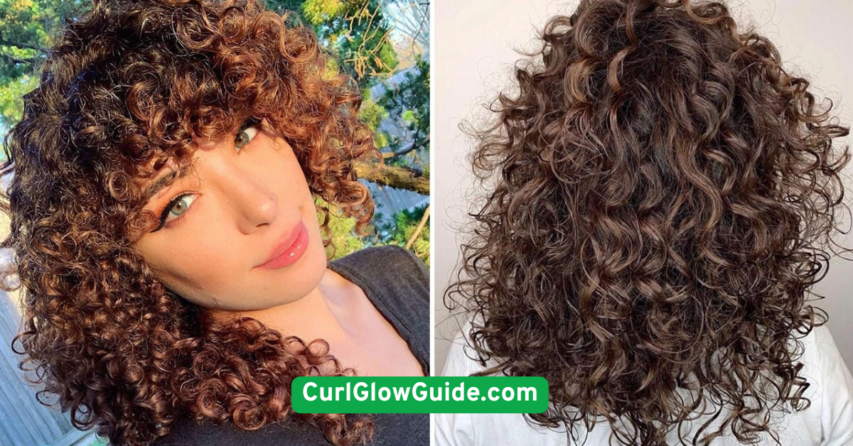 Spiral Curl Perm Look