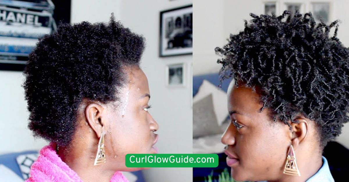 Water Spritz and Finger Coils