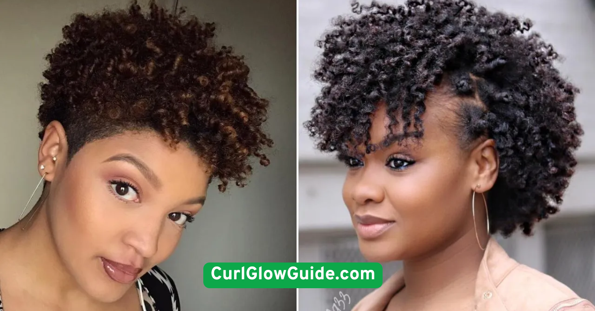 Voluminous Afro with Defined Edges