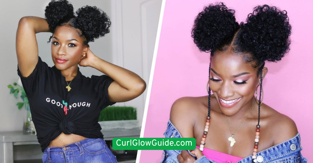 Curly High Puff for Bold Confidence