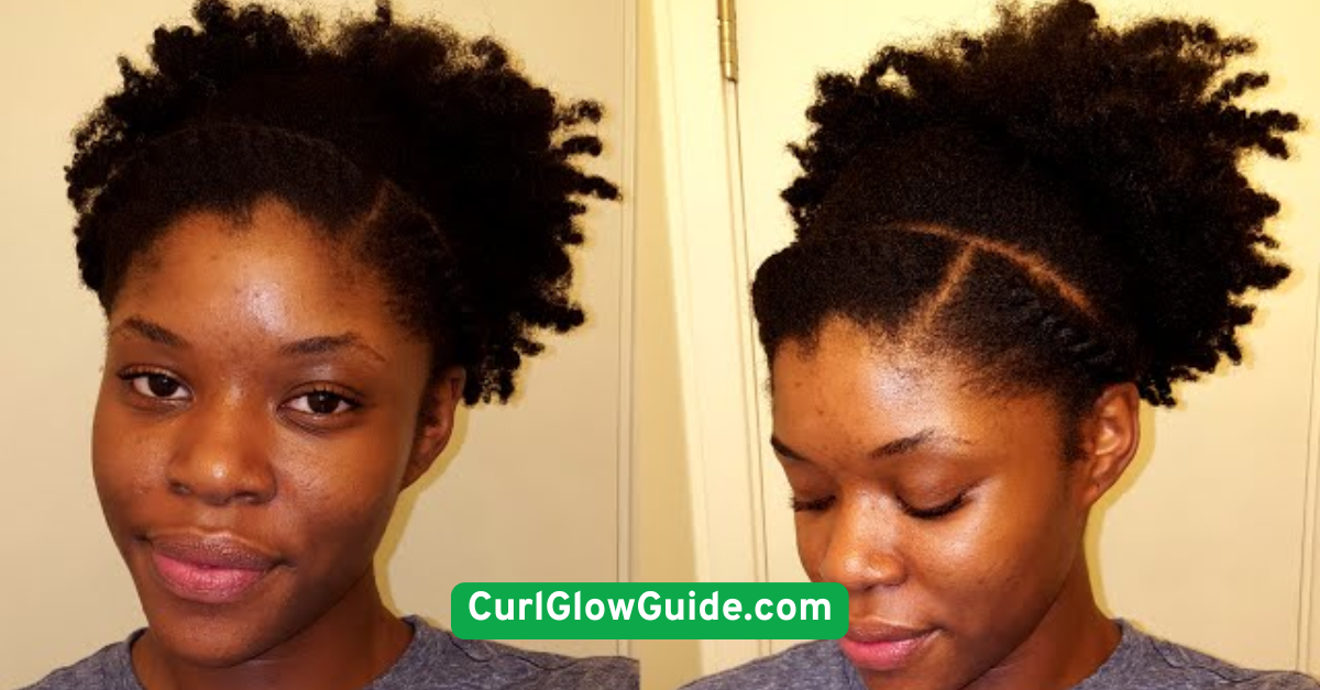 Twisted Low Puff with Edge Control