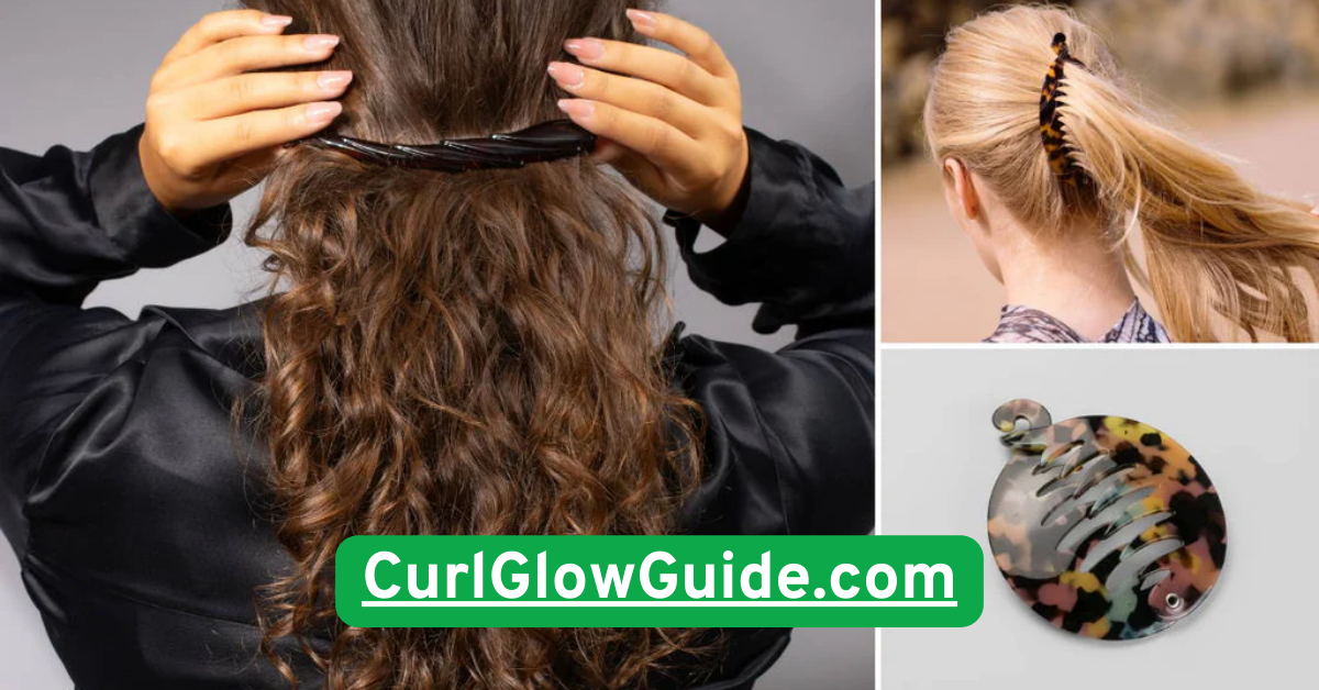 Quick Curly Claw Clip Updo