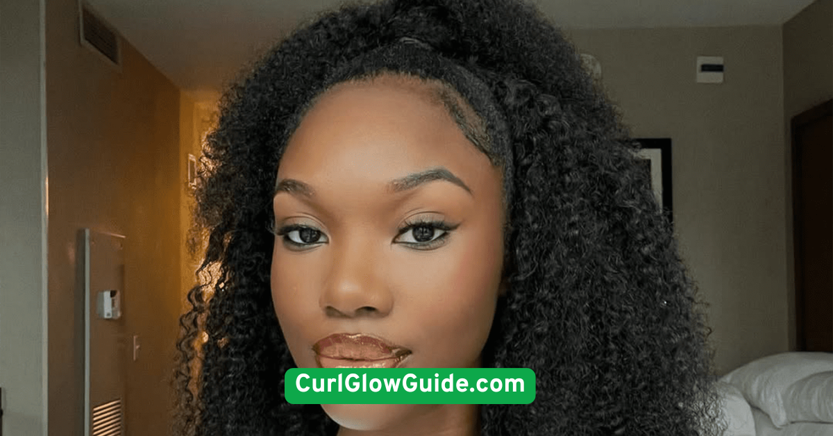  Defined Finger Coils Pulled Back