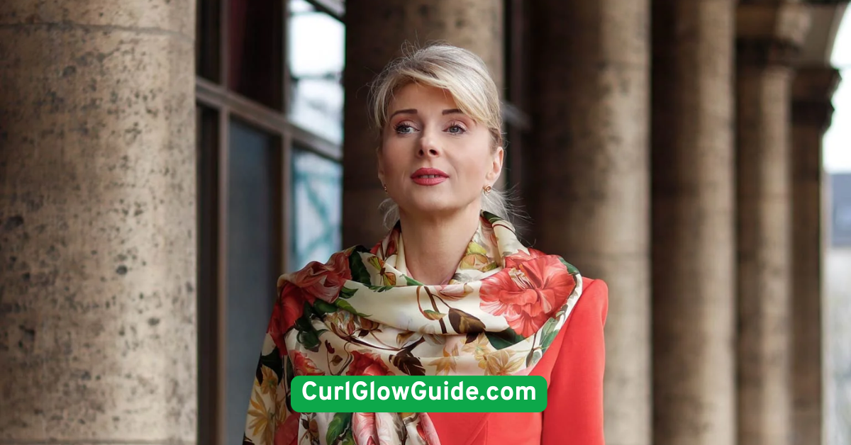  Defined Ends with Silk Scarf Wrap