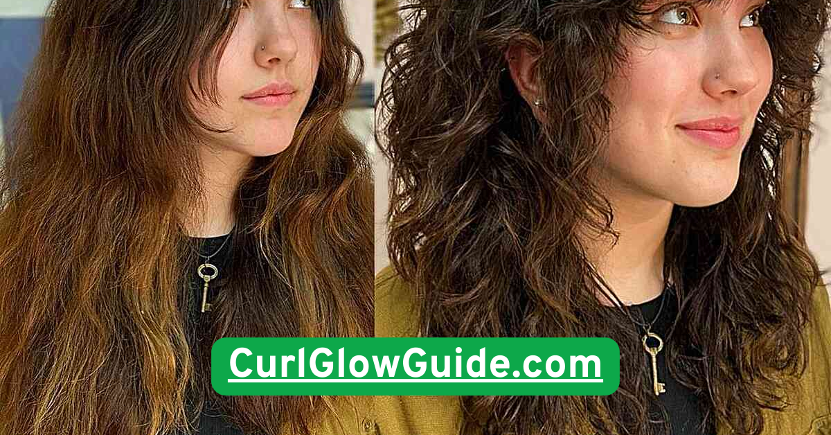  Curly Shag Cut with Layers