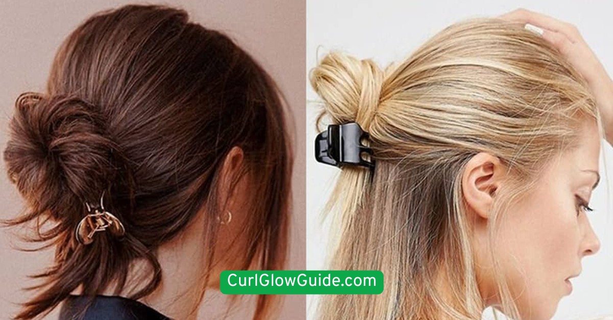 Claw Clip Curly Twist-Up