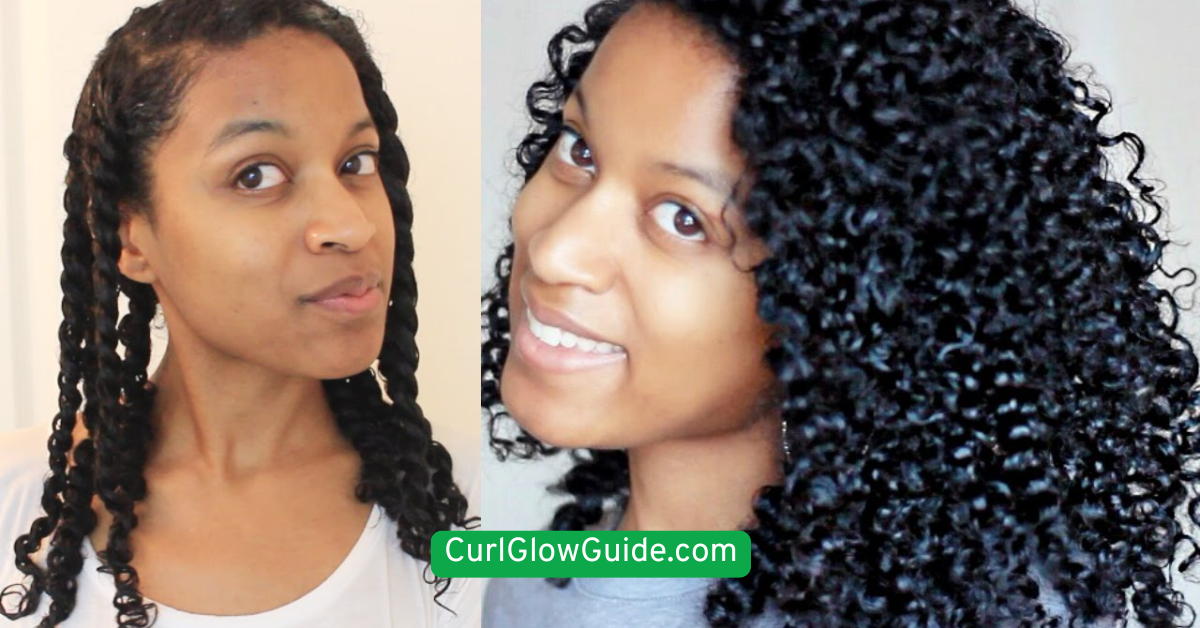 Defined Twist-Out Curls