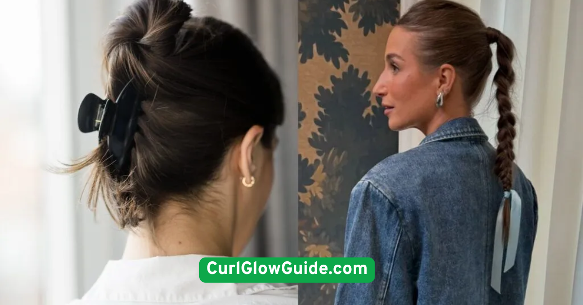 Slick Back Low Bun for Humid Days