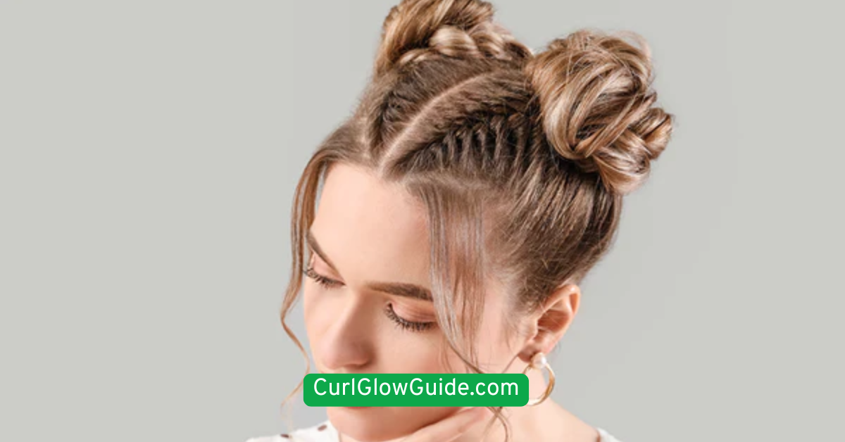  Space Buns with Natural Texture