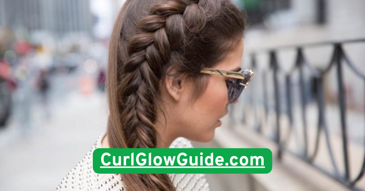  Soft Curly Side Braid