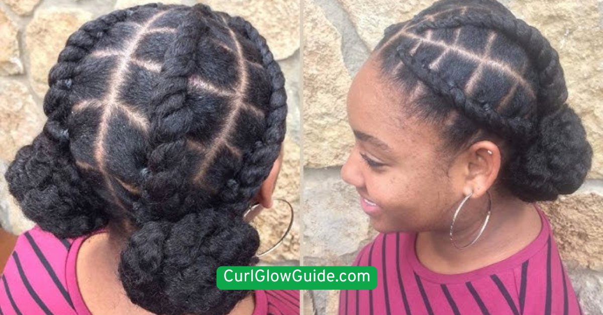  Space Buns for Natural Hair