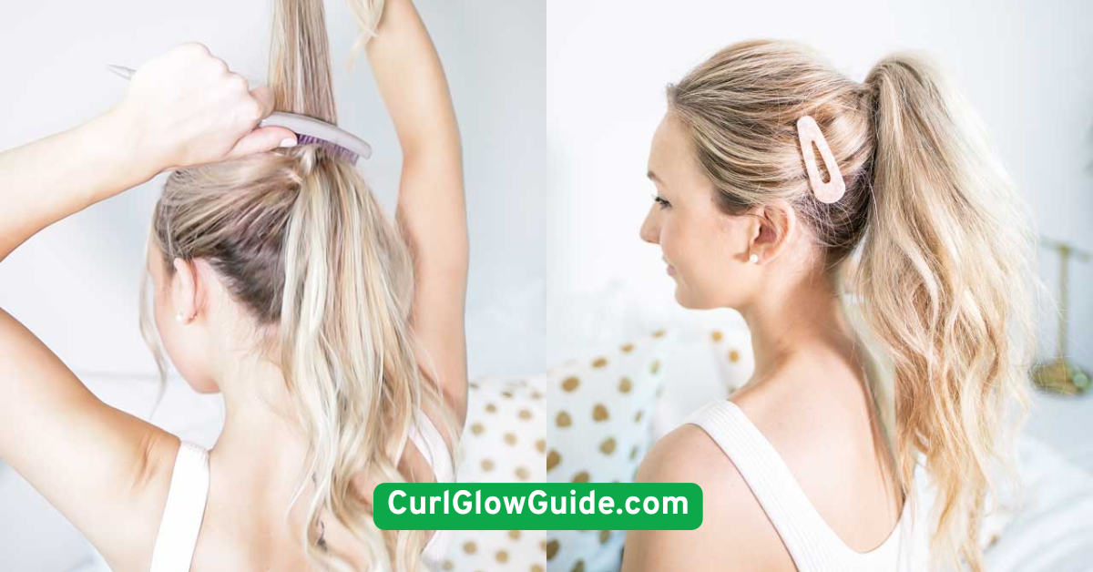 High Ponytail with Volume