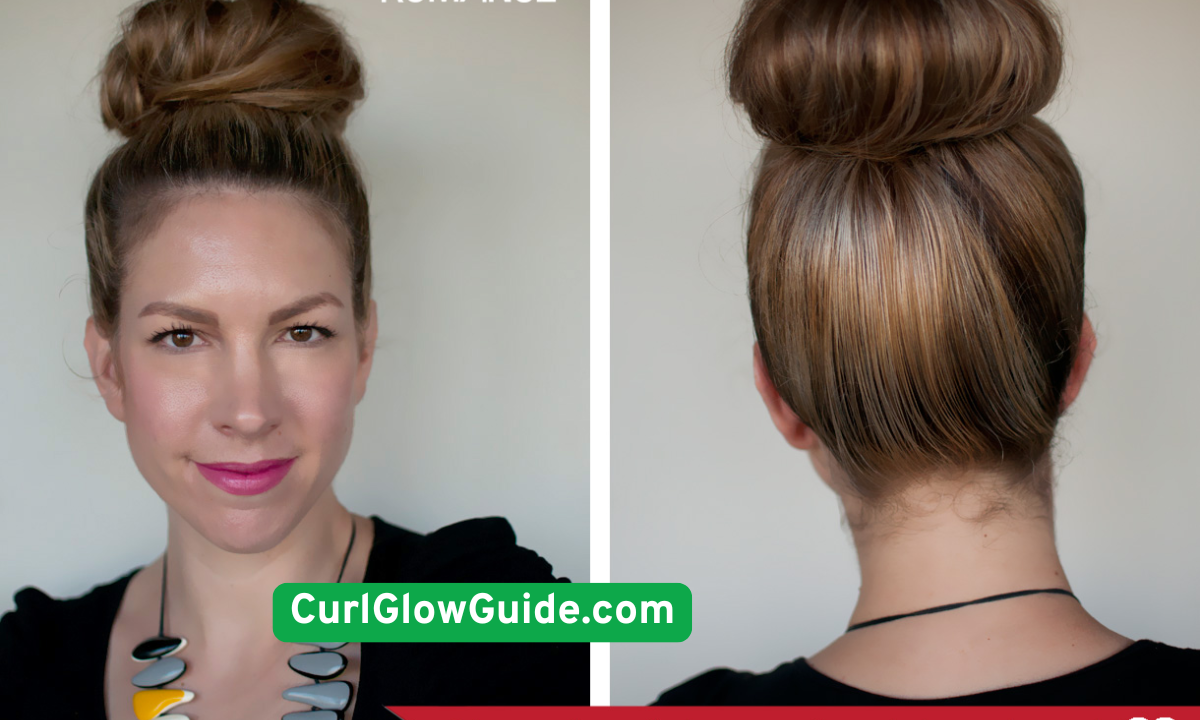 Curly Top Knot