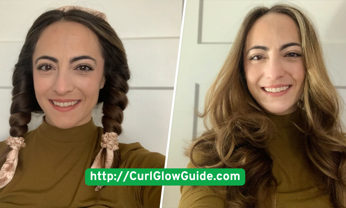 Defined Curls with a Headband