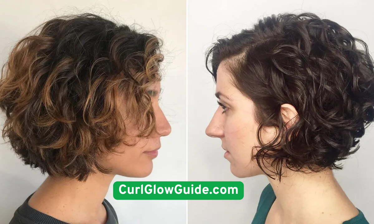 Fluffed-Out Curly Bob