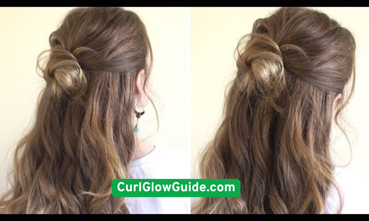 Half-Up Half-Down Bun