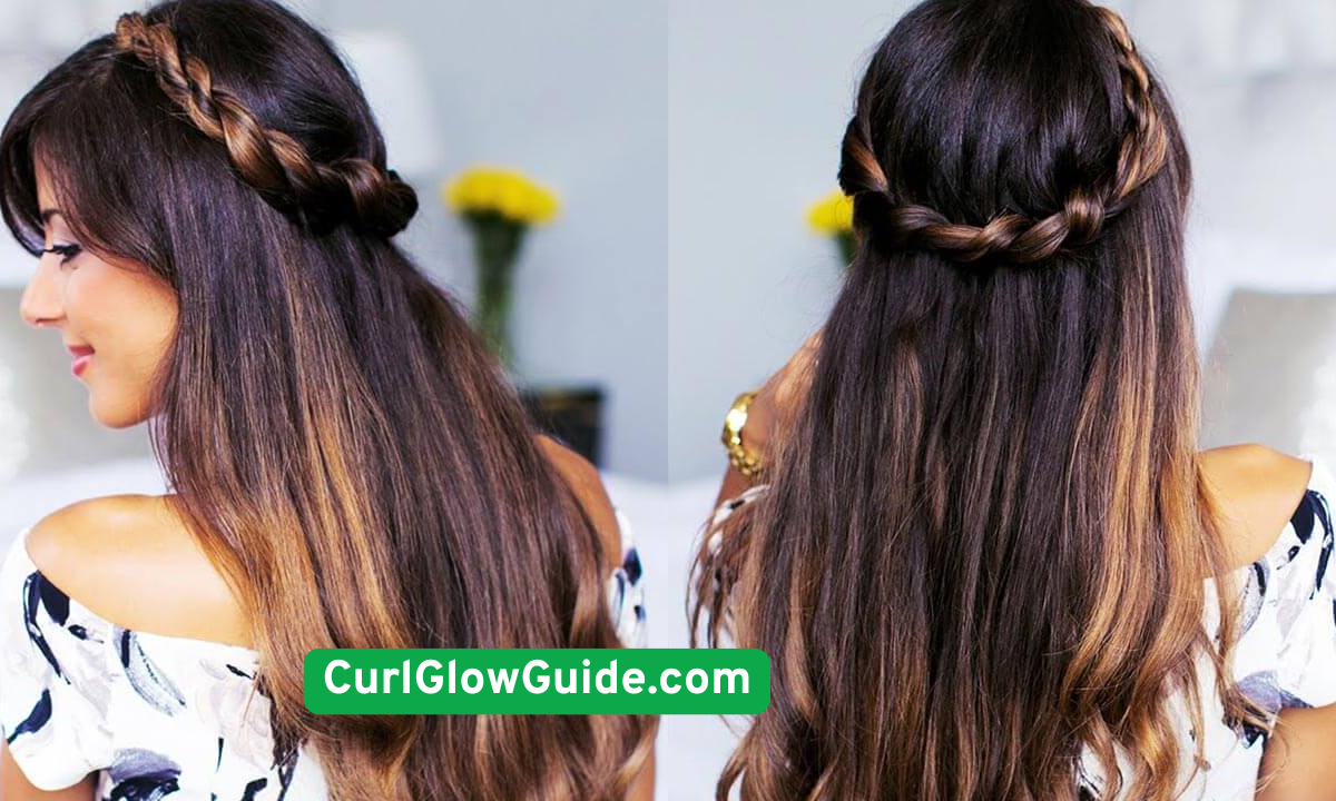 Half-Up Half-Down Twist