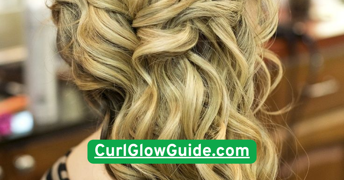 Side-Swept Curly Look