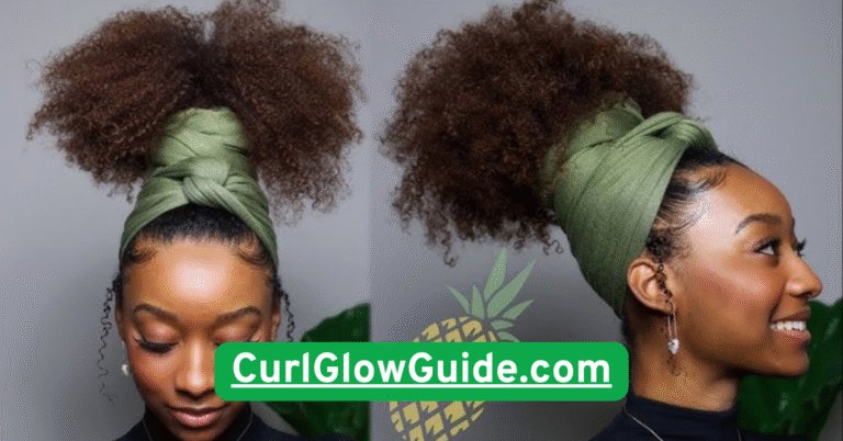 The Pineapple Bun (High Puff Style)