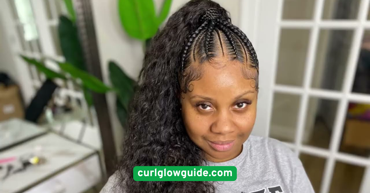 Curly Braided Ponytail